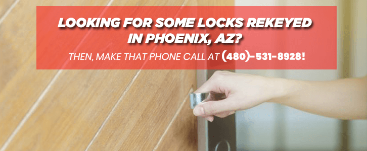 Lock Rekey Service in Phoenix, AZ!
